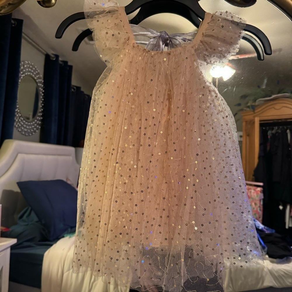 12-14 month tulle sequin dress - Picture 3 of 7
